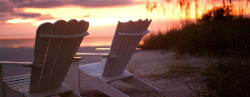 Relax beachside with surf in your toes...