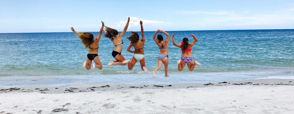 The "girls" having too much fun to go home