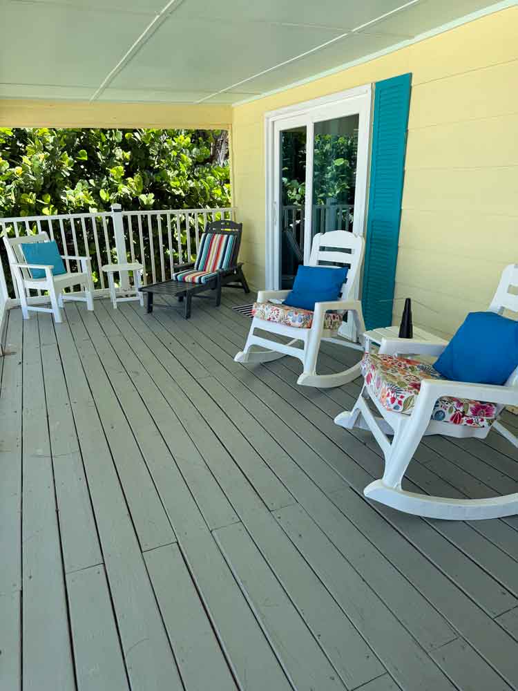 Beach Front Porch Villa 4