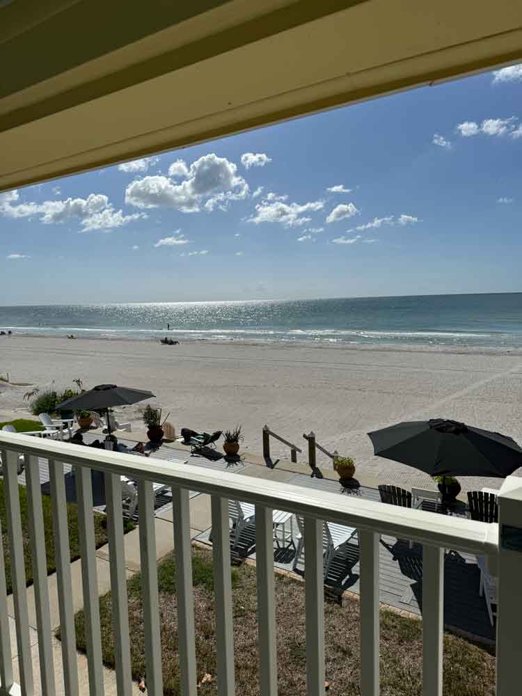 Beach Front Porch Villa 3